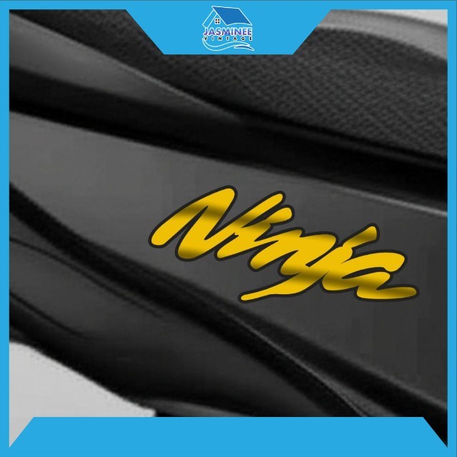 JASMINEE_SHOP  2PCS EMBLEM NINJA TIMBUL 3D LOGO NINJA EMBLEM TIMBUL LOGO NINJA