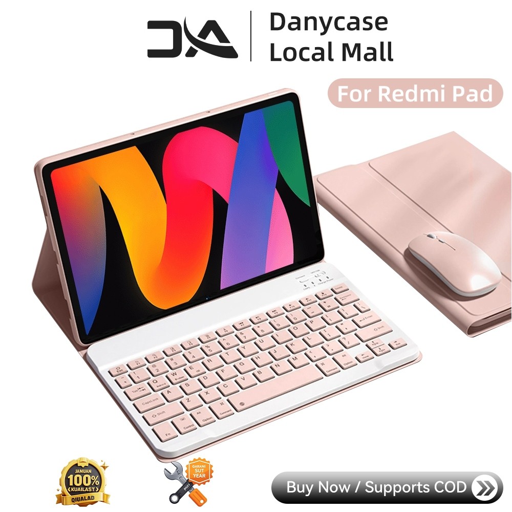 Ready DANYCASE Magnetic Bluetooth Keyboard Case for xiaomi Pad Redmi Pad 2 Redmi Pad SE 11inch Xiaom