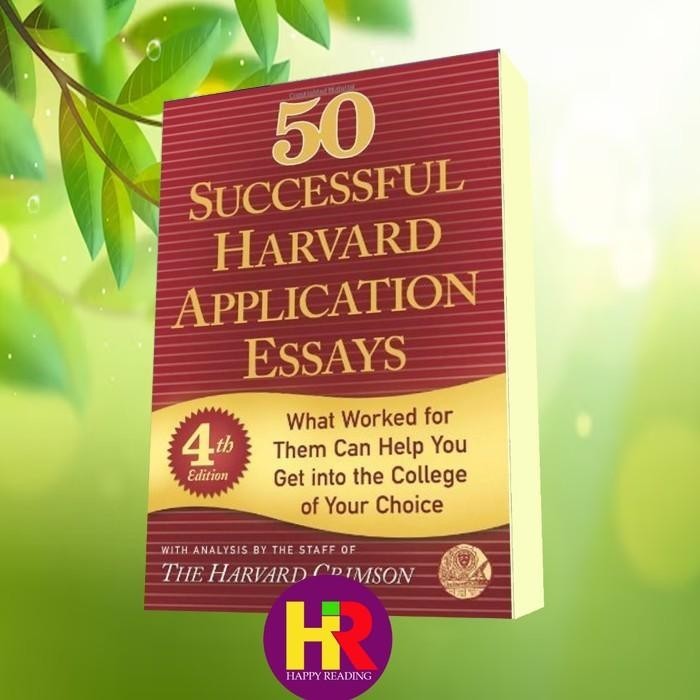 Buku 50 Successful Harvard Application Essays (4th Edition)With Analysis