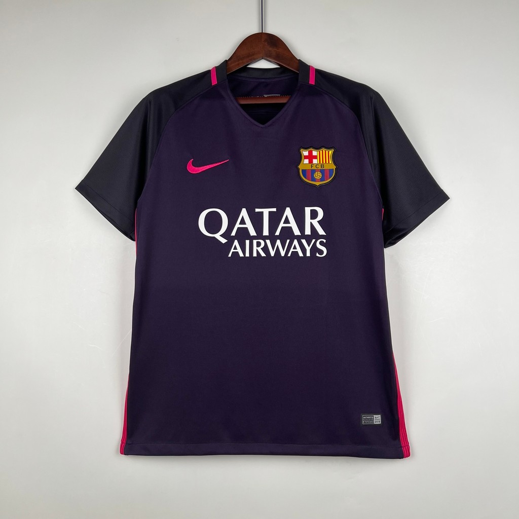 Jersey Retro Barcelona 16/17 Away A19 T shirt pria
