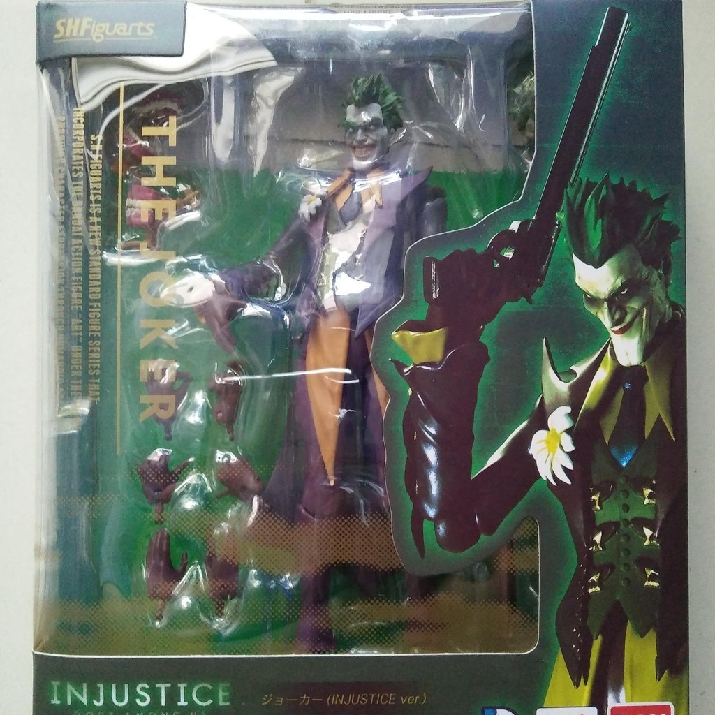 SHF The Joker Injustice GOD Among Us DC Comics Figuarts MIB KWS Batman