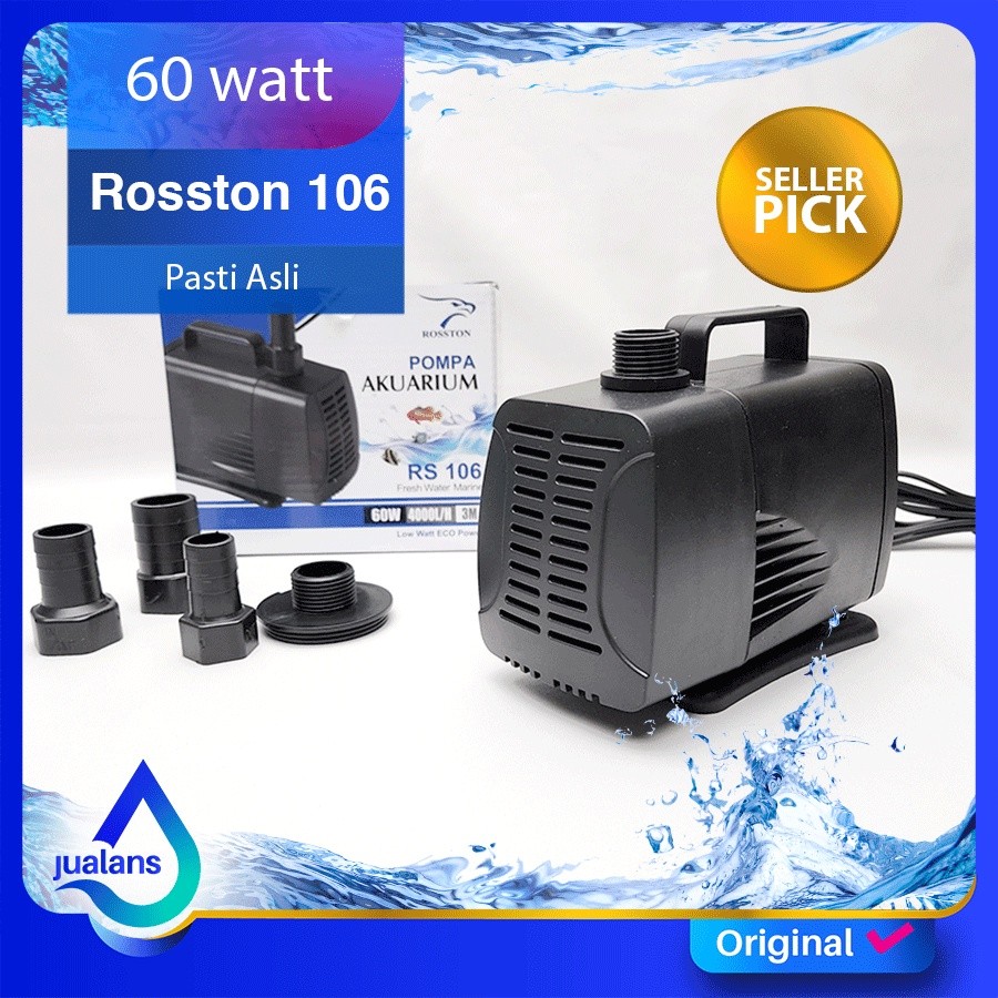 ROSSTON RS 106 Pompa Air Celup Aquarium Power Head Rosston RS 106 Low Watt