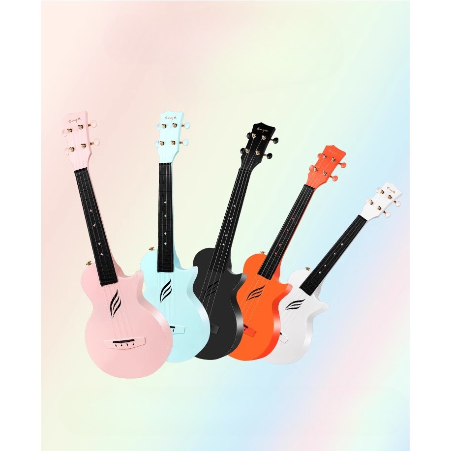 Carbon Fiber Ukulele 23inch Beginner Girls Children's Small Guitar