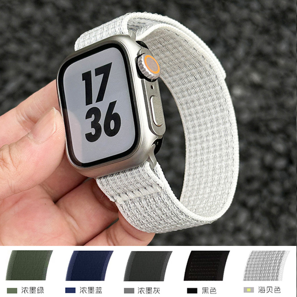 Trail Loop Strap For Apple Watch 49mm Series 11 10 9 8 SE 46mm 42mm 41mm Sports Nylon Wristband iWat
