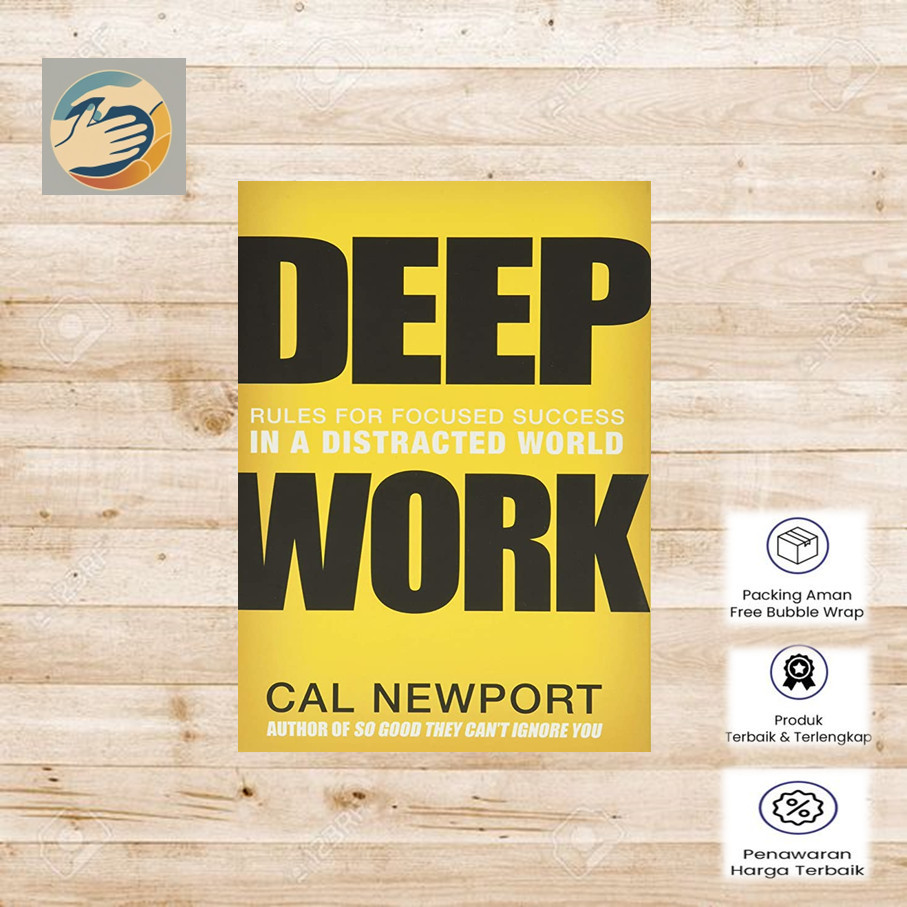 Buku Import Deep Work by Cal Newport