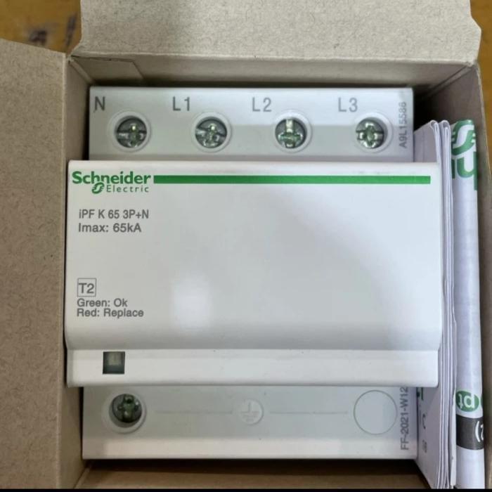 [A9L15586]SURGE ARRESTER  PF65 IPF K 65 3P+N 4P 65KA 4P Arester Schneider Original