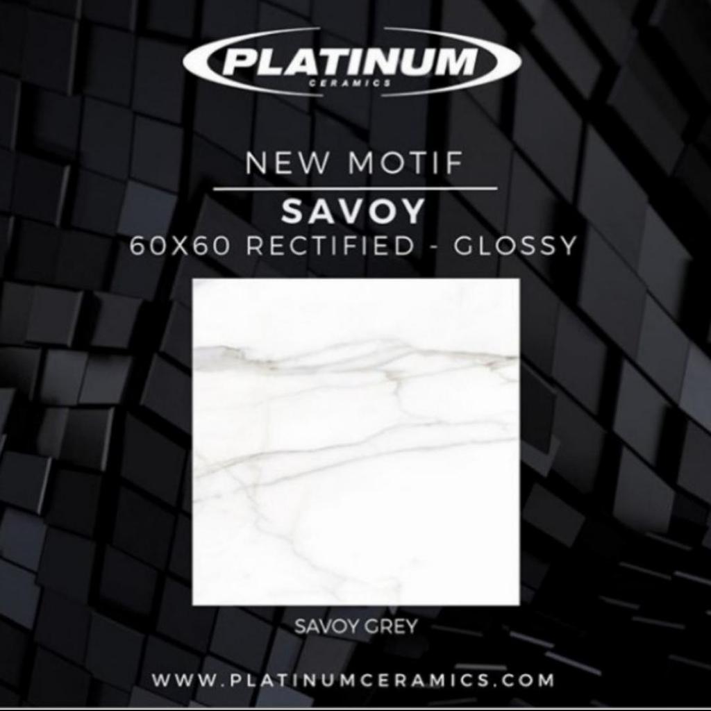 Keramik platinum semi Granit 60x60 Savoy Grey Rec kw B