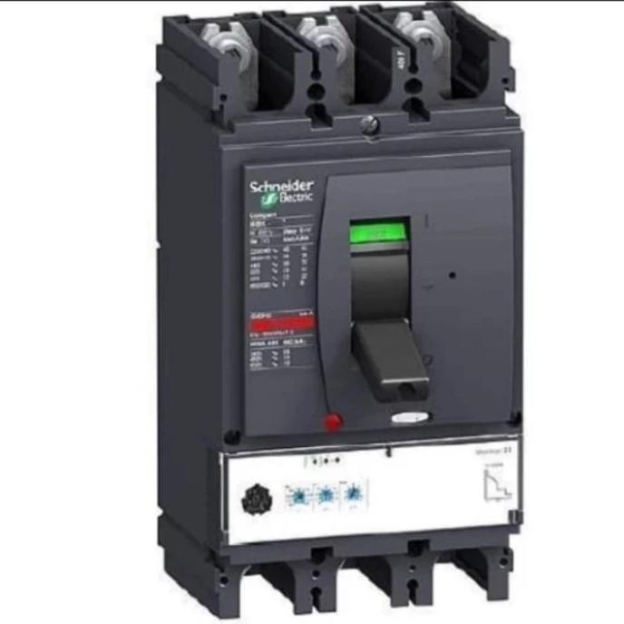 SCHNEIDER MCCB 50KA NSX630F 3P 630A MICROLOGIC 2 3