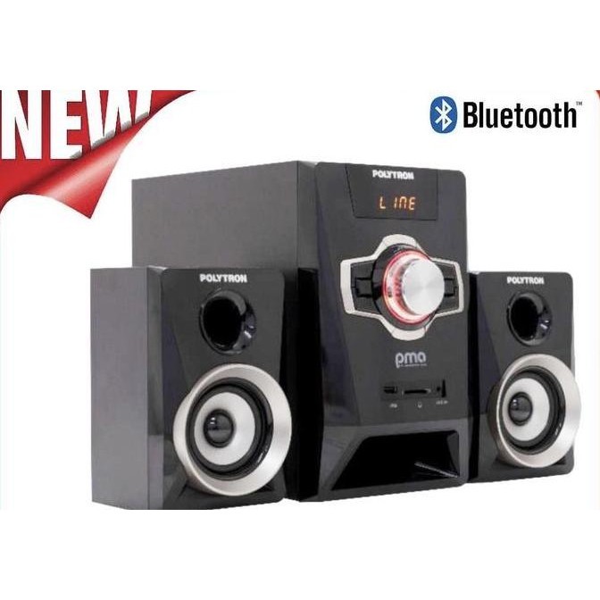 Speaker Aktif Polytron Pma 9311 / 9321 Fm Radio. Bluetooth, Usb New Stok