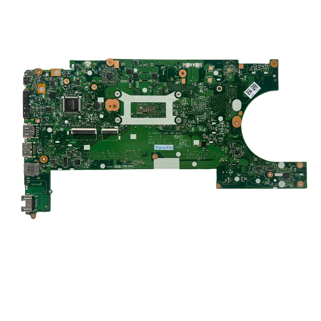 NM-B461 For Lenovo Thinkpad L480 L580 Laptop Motherboard With i3-8130U i5-8350U i7 CPU UMA FRU: 01LW