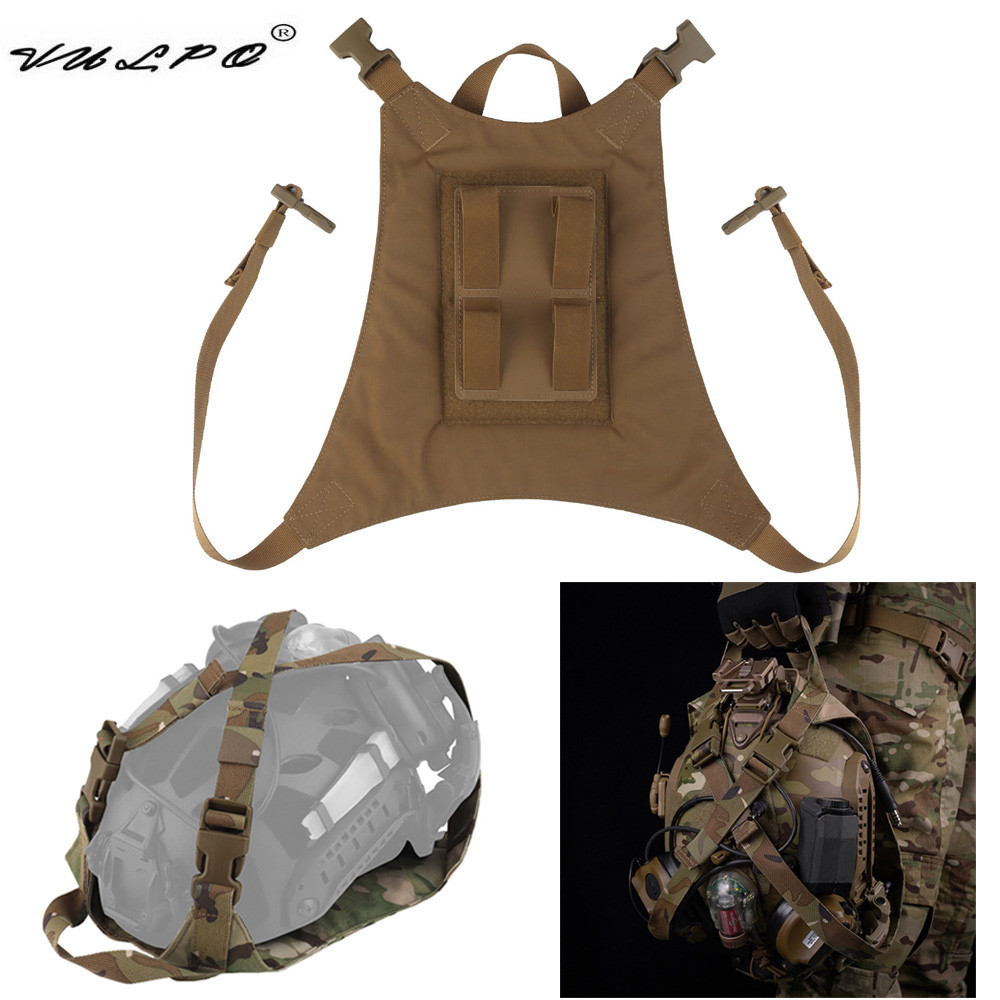 VULPO Tactical Helmet Bag Outdoor Hunting Airsoft FAST Helmet Night Vision Storage Bag Pou Helmet Ac