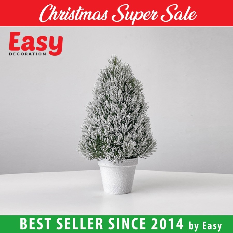 JAMIN MURAH POHON NATAL KECIL / MINI / MEJA / POHON NATAL BAGUS POHON NATAL KEREN POHON NATAL SALJU 