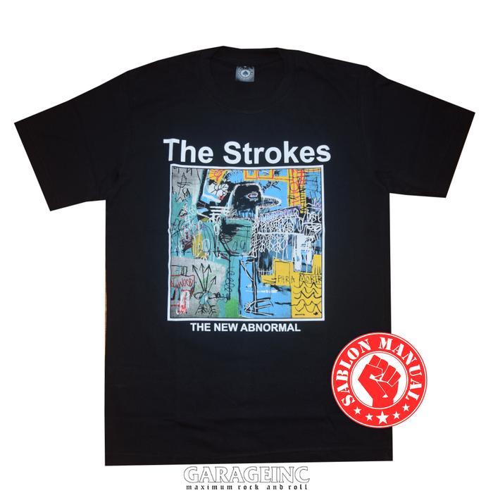 (COD) kaos band the strokes the new abnormal - M
