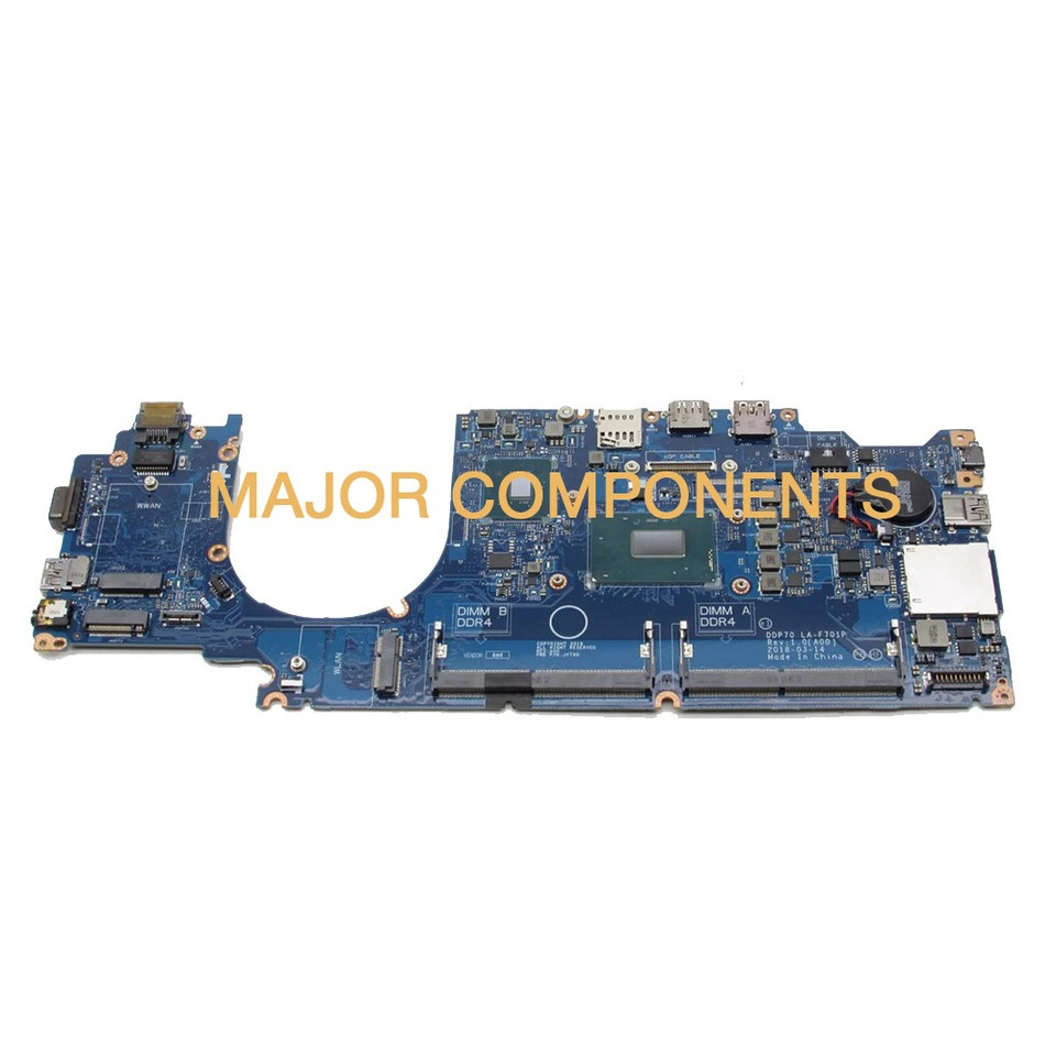 LA-F701P For Dell Latitude 5491 14.0” PC Motherboard Intel Core i7-8850H UHD DDR4 Laptop Mainboard