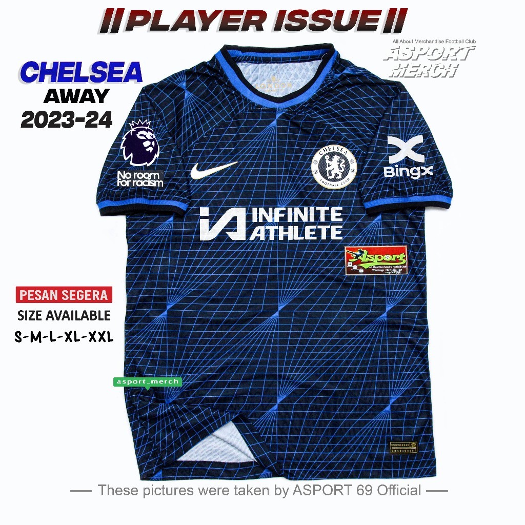 ASPORT PLAYER ISSUE CHELSEA AWAY 2023 2024 PI