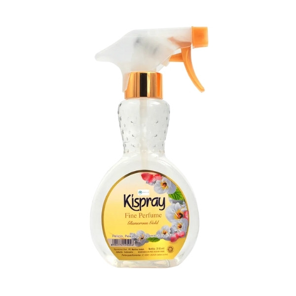 KISPRAY GLAMOROUS GOLD PUMP 318 ML
