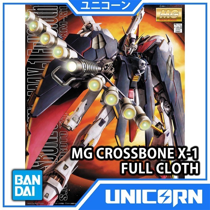 MG Crossbone X-1 Full Cloth 1/100 Gundam Bandai MG Crossbone X1