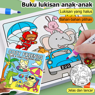 Anak TK SD Grafiti Mewarnai Buku Buku Anak Buku Mewarnai