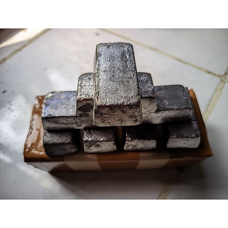 Timah batangan lunak murni 99,9% versi 5kg