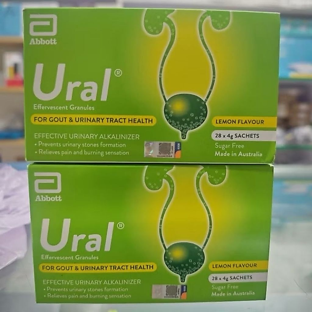 Ural Effervescent Granules 28sac original exp 2028