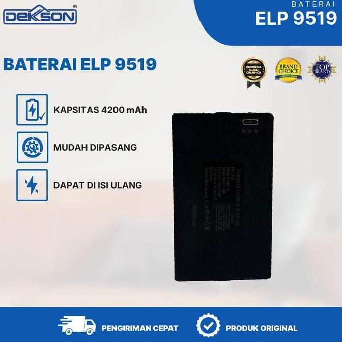 DEKKSON Battery Lithium Rechargeable 9419 9519 D92 Baterai Electronic Lock Diskon