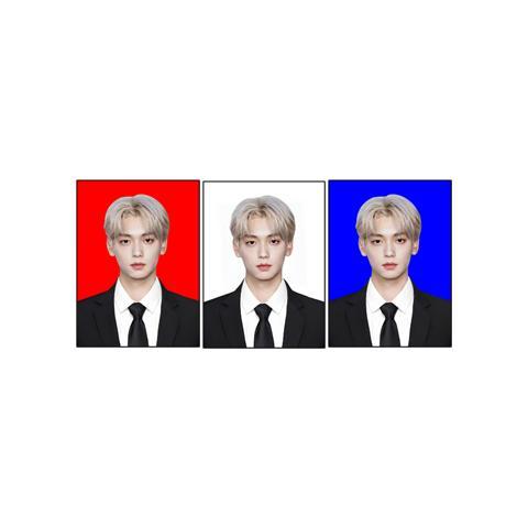 TXT TOMORROW X TOGERTHER Pas Photo 3x4 3PCS ID PHOTO TXT KPOP Soobin Yeonjun Beomgyu Taehyun - Soobi