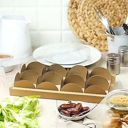Dus Cake Box Packaging Kotak Hampers Pie Buah Isi 8 B Dus Pie 8 Brown Dus Cake Kotak Packaging Hampe