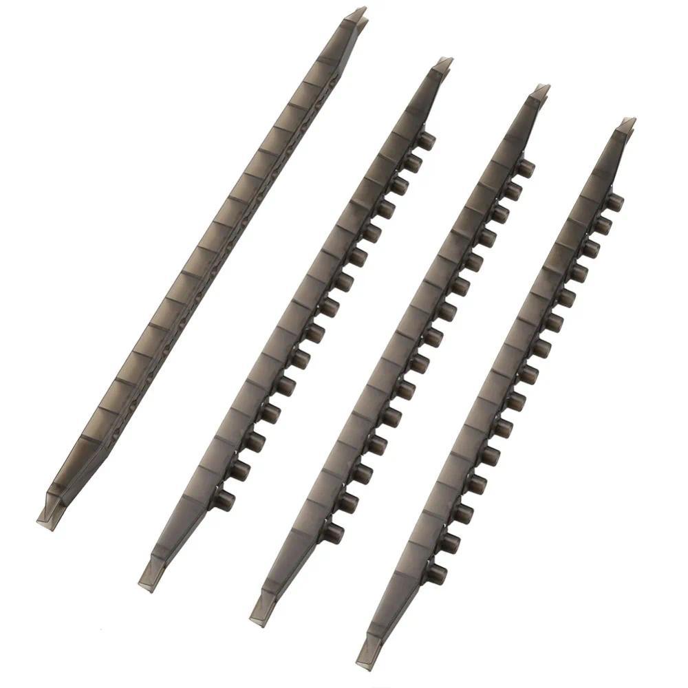 50Pcs + 4Pcs Plastic Queen Bee Breeng Kit Black Durable Plastic Rearing Cage Box Beekeeping Equipmen