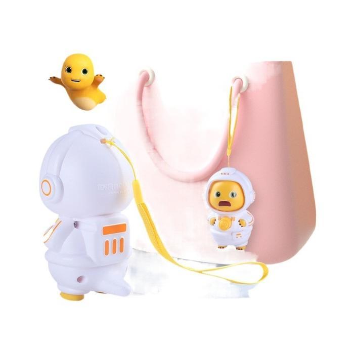 Vixplorn Mainan Wajah Lucu Yang Berubah/ Mainan Dino Kuning Bisa Berubah Wajah/Mainan Dino Kuning Bi