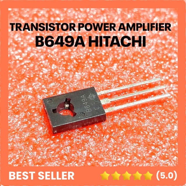 TRANSISTOR SILICON PNP 2SB649A B649A B649 B 649 EPITAKSIAL T0-126