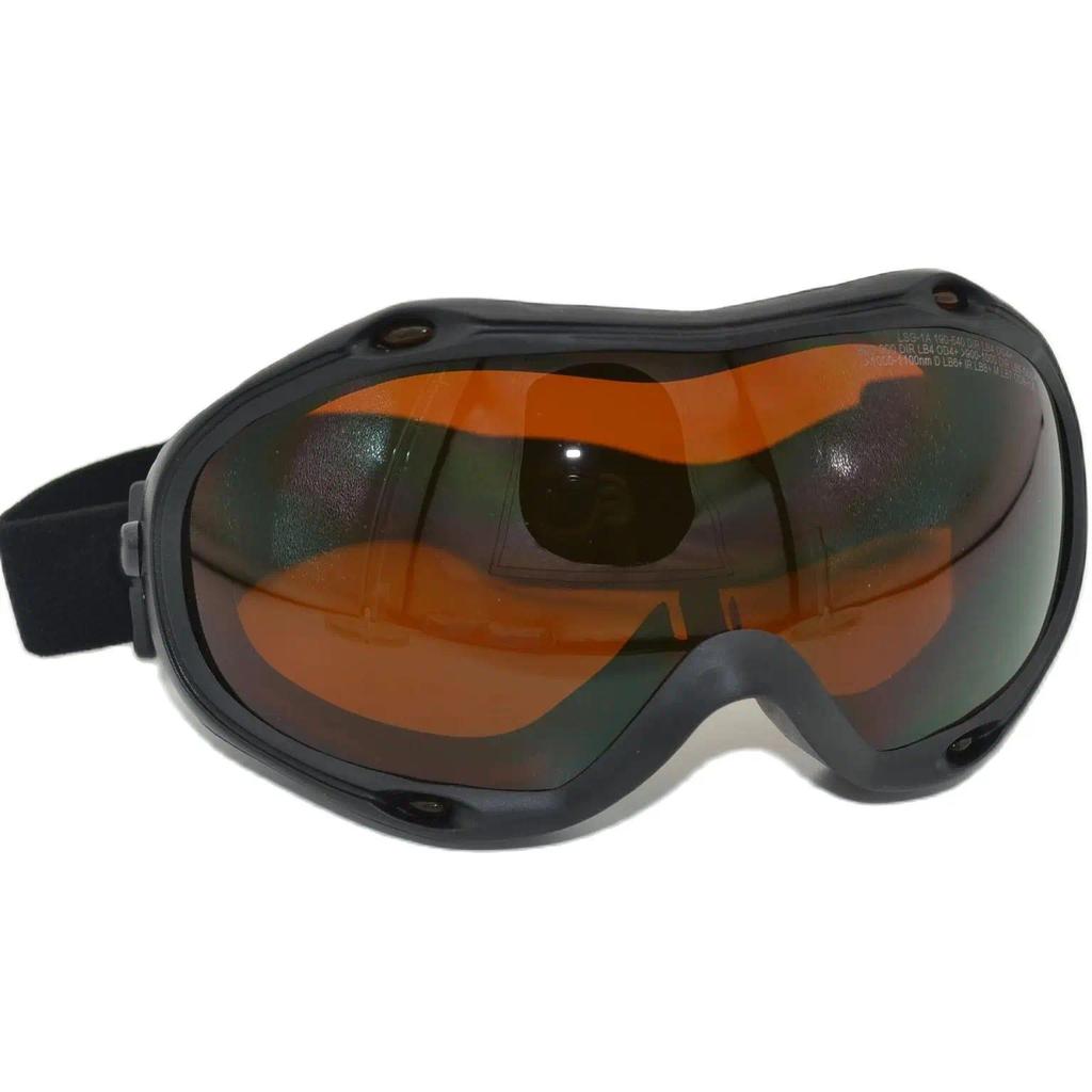 CE certified OD8 Laser Protection Goggles And Laser Safety Glasses For Blue Green Alexandrite Diode 