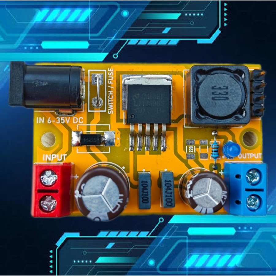 RJC Step down DC to DC LM2596 Fix Output 5V 3.3V 3A High Quality Stepdown