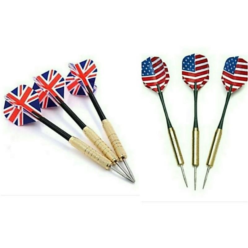 Arrow / Panah / Jarum Dart Besi / 3 Dart Bebric