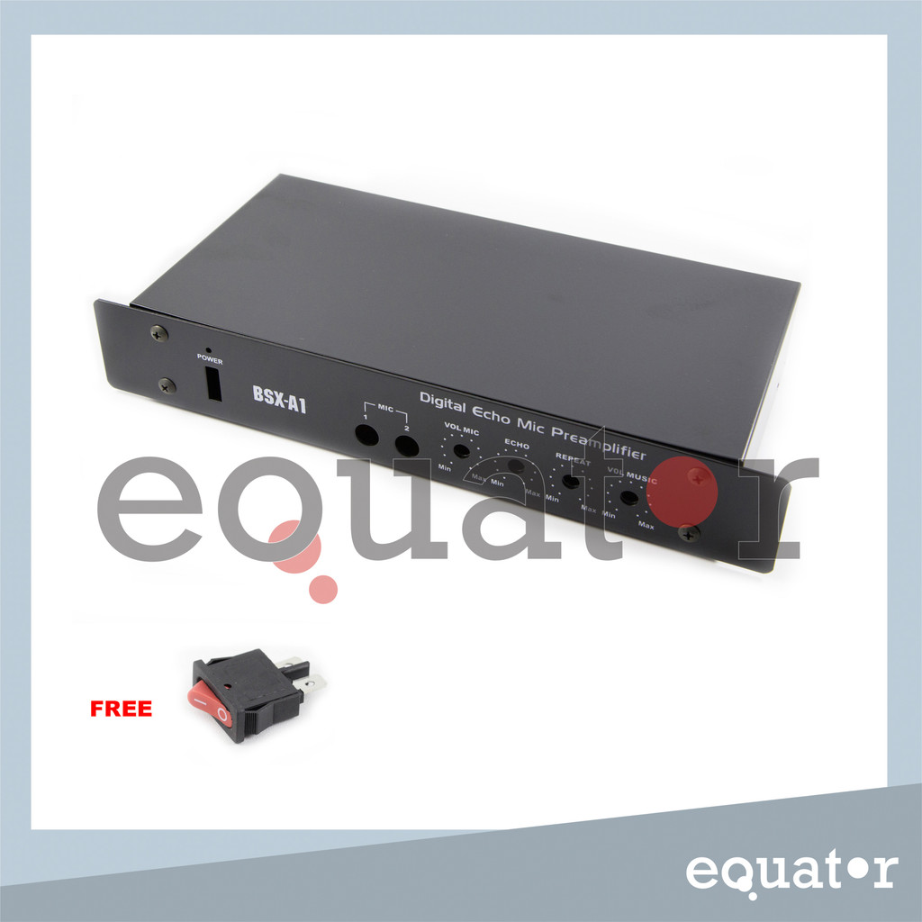 Box / Casing BSX A1 Digital Echo Mic PreAmplifier