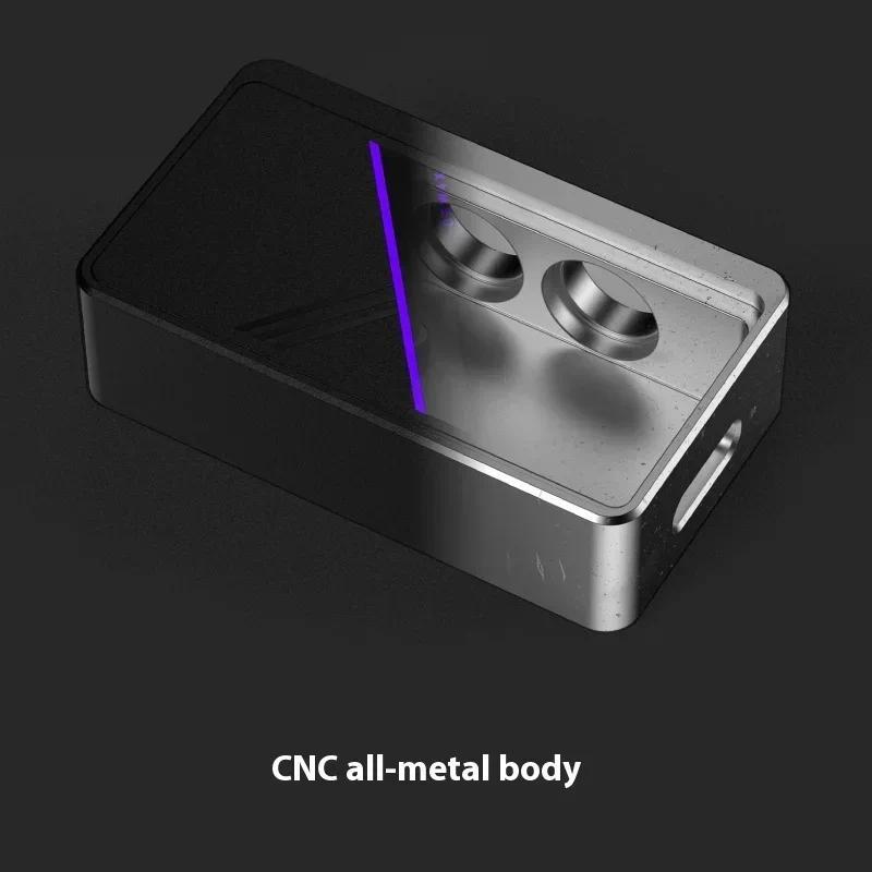 SIMGOT DEW4X Portable DAC/AMP Dual C43198 Chip with High Quality OFC Wrapped Shielding Layer Cable U