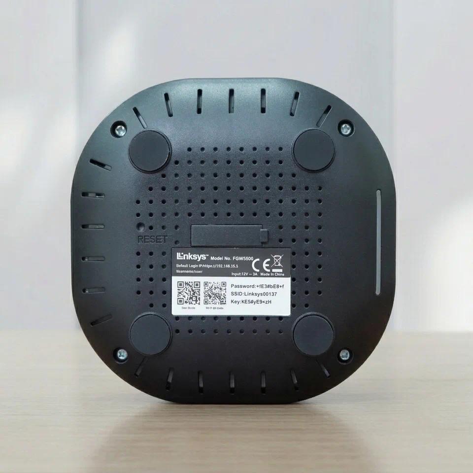 Qualcomm SDX62 5G  Linksys FGW5500 CPE AX5400 WiFi 6 Wireless Router Unlocked SIM Card Slot Gigabit 