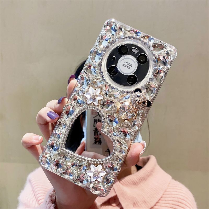 Casing Ponsel Rhinestone Bear Honor Magic4pro
