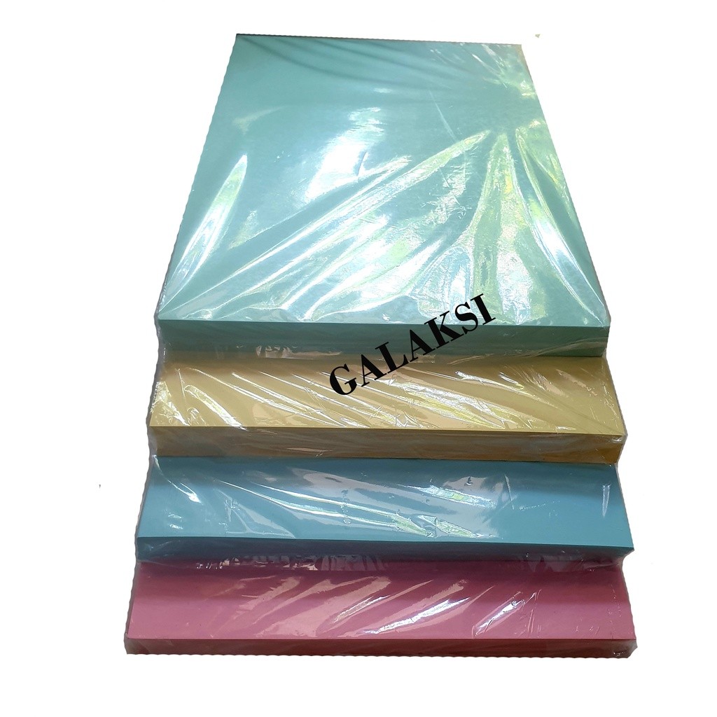 KARTON JILID F4 FOLIO BC LUX PINDO WARNA MUDA