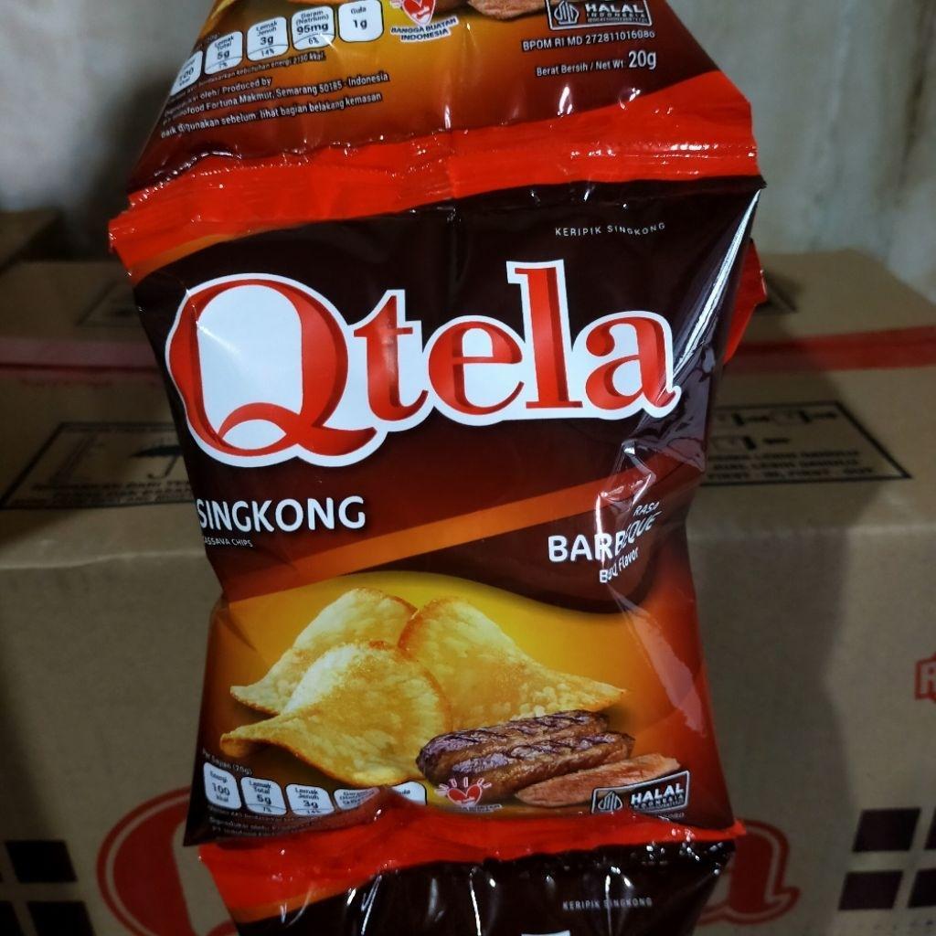 Qtela Singkong Barbeque 30gr 1 Dus