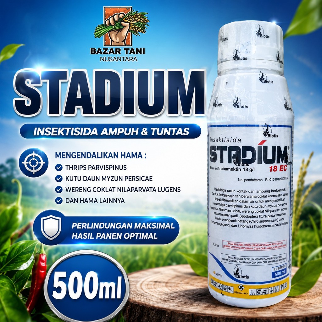 Stadium insektisida 500ml obat kaper sundep obat wereng insektisida stadium