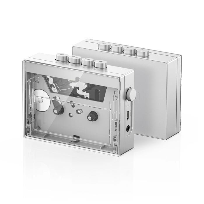 FiiO CP13 CP 13 Portable Cassette Tape Player Pemutar Kaset Walkman - Transparant