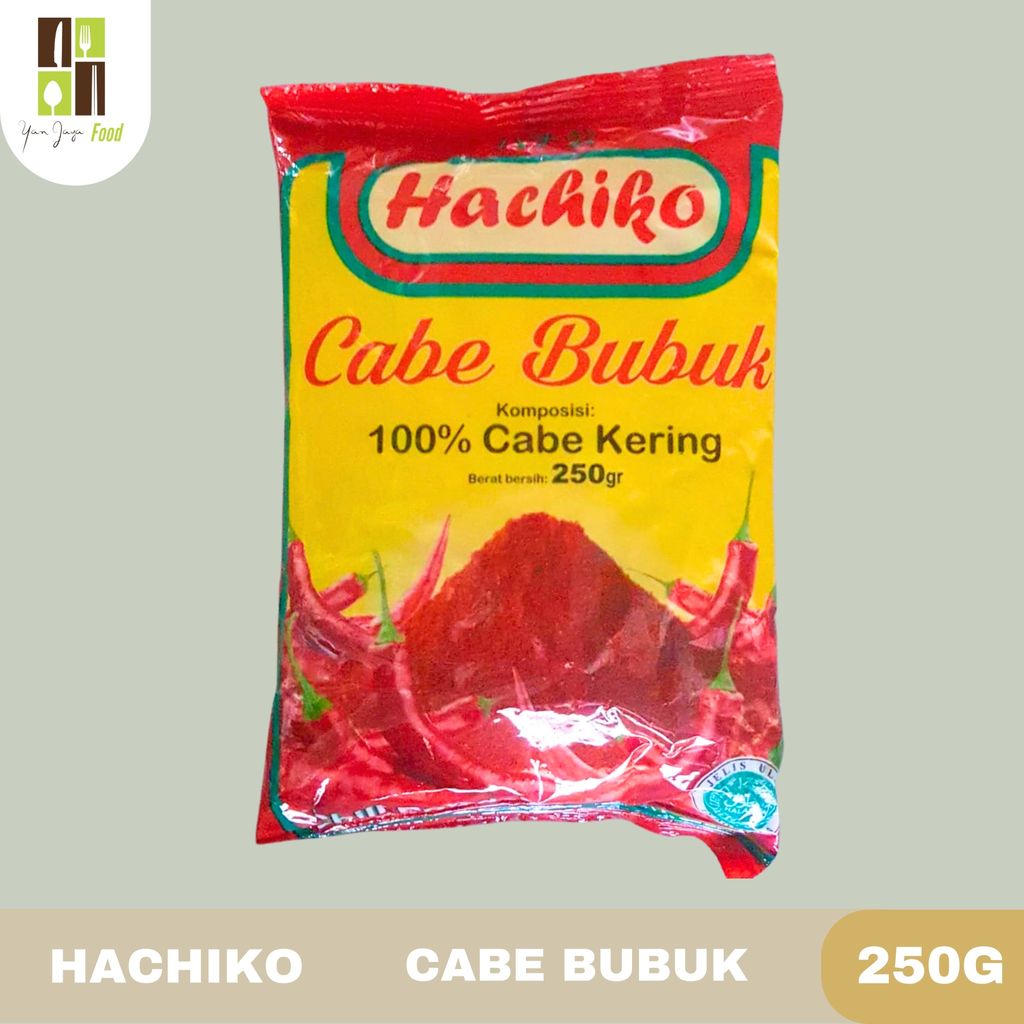 Hachiko Cabe Bubuk 250g / Chilli Powder / Bubuk Cabai / Bubuk Cabe Kering / Cabe Halus
