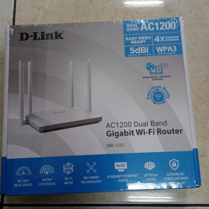 DLINK DIR-1253  Dual Band Wireless Gigabit Mesh Router AC1200