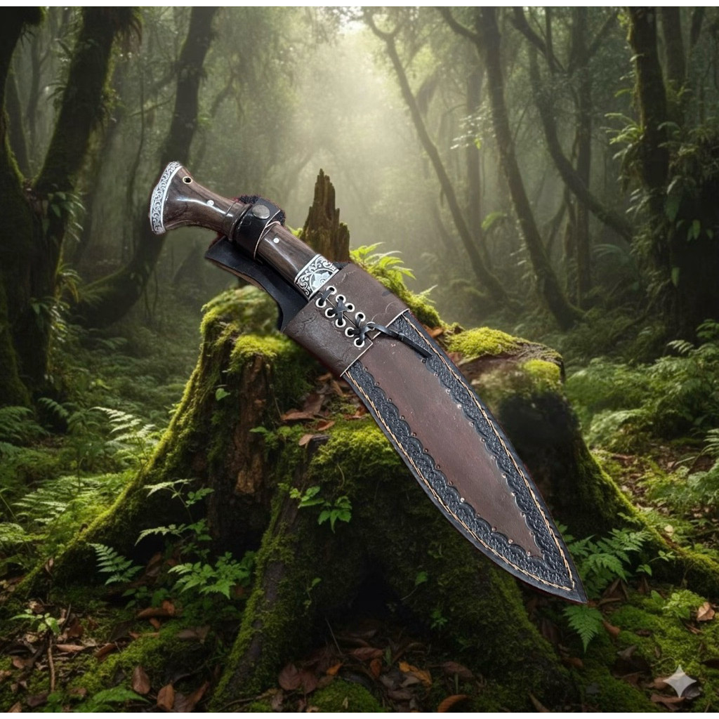 pisau hiking buscraf kukri premium