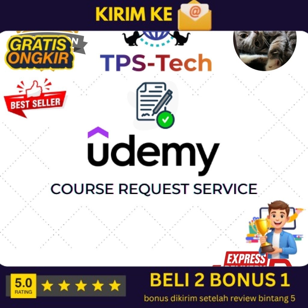 Udemy Online Course Request Service  (BUKAN BUKU)