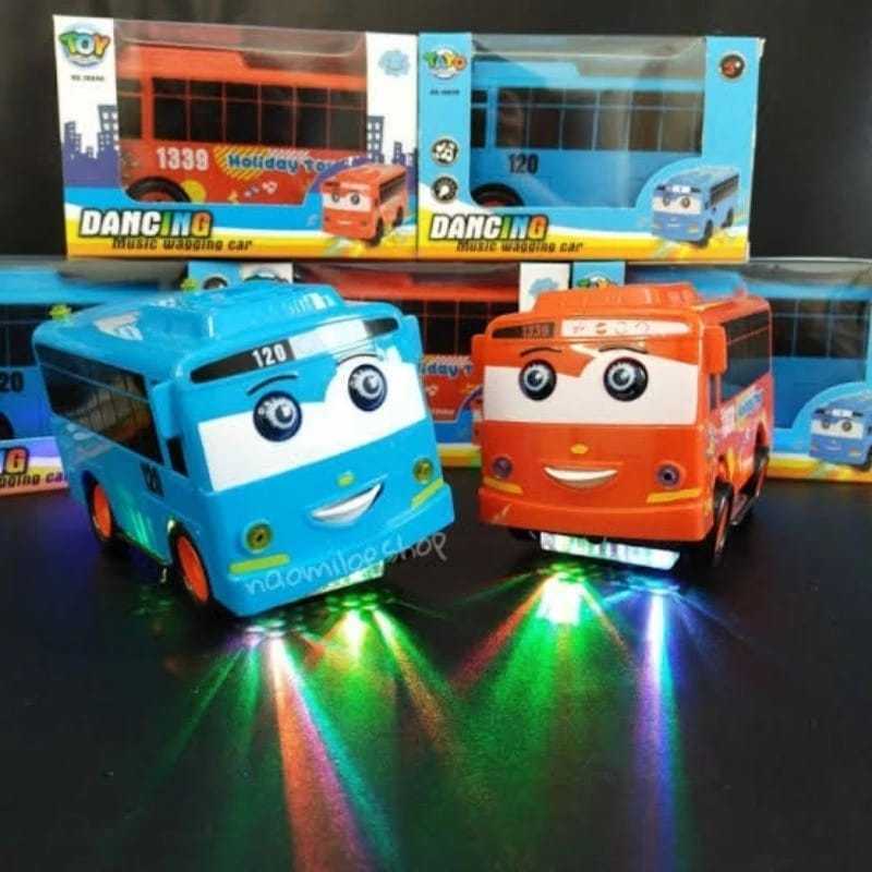 MAINAN BUS TAYO DANCE NYALA LAMPU DAN MUSIK - RANDOM PILIH WARNA