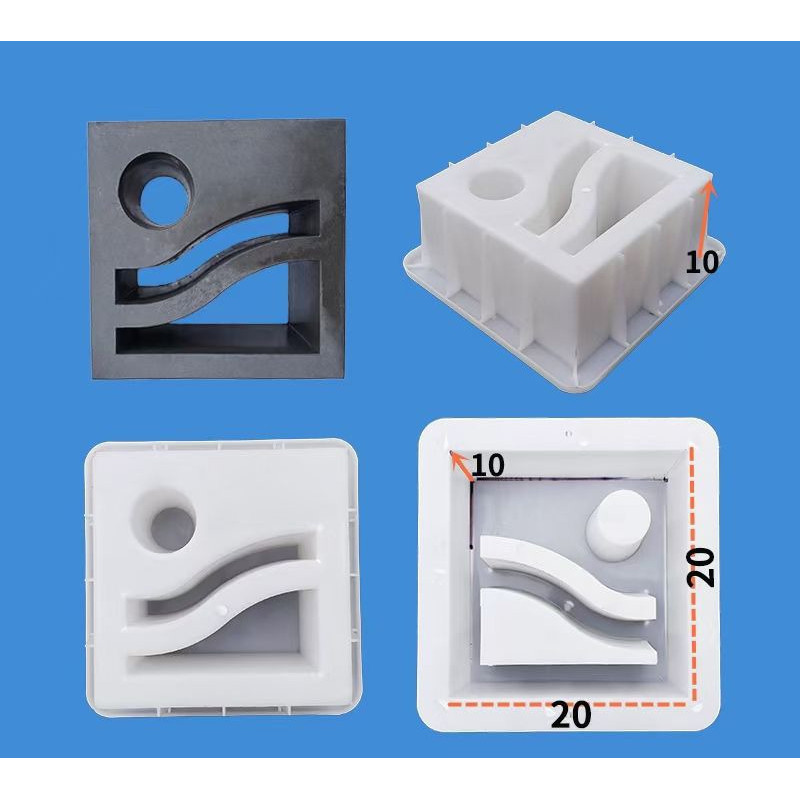 Wall Decoration, Cement Hollow Brick, Plastic Mold, Background Partition Wall, Hollow Building Brick