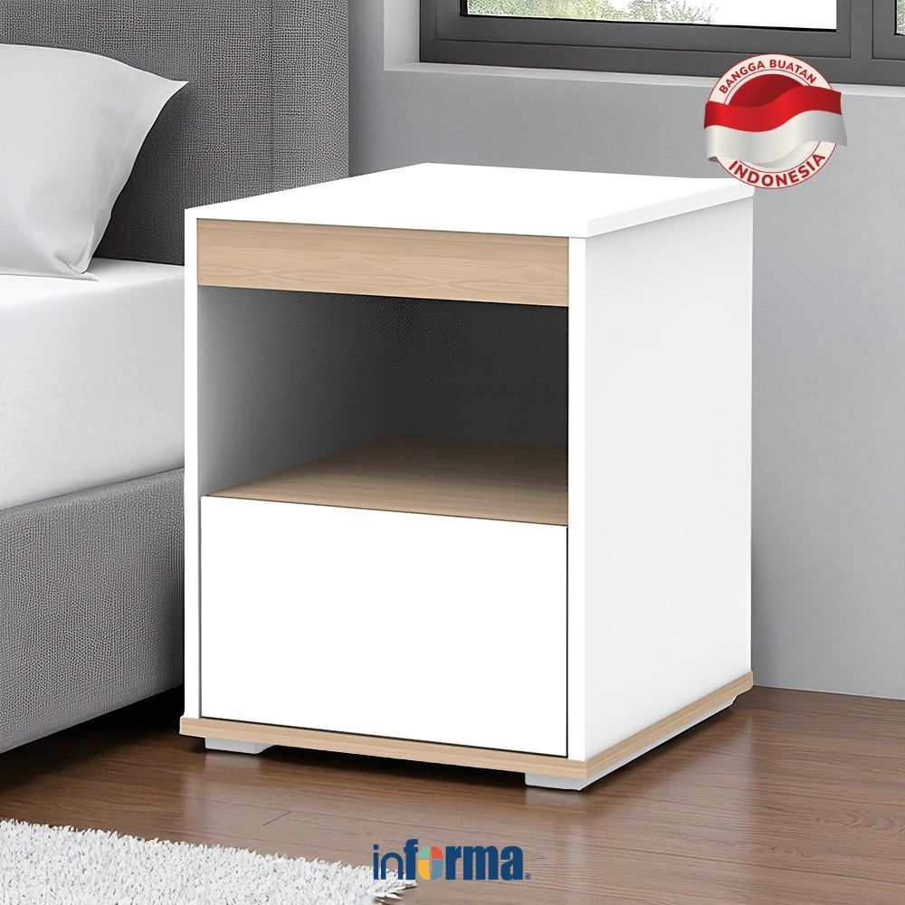 NEW Informa Rana Nakas Bedside Table Nightstand Meja Samping Ranjang Bedside Cabinet Side Table