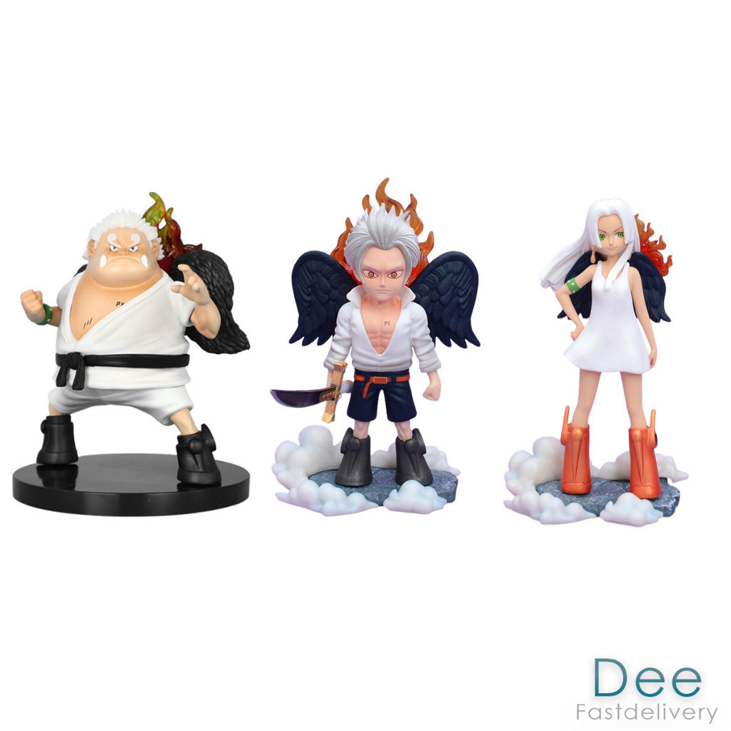 Jinbei Mihawk Boa Hancock Seraphim One Piece Action Figure PVC