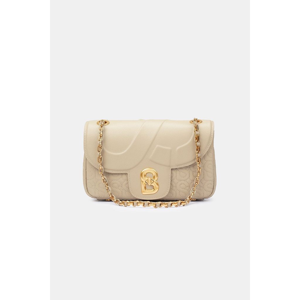 Buttonscarves Aluna Leather Flap Bag Medium